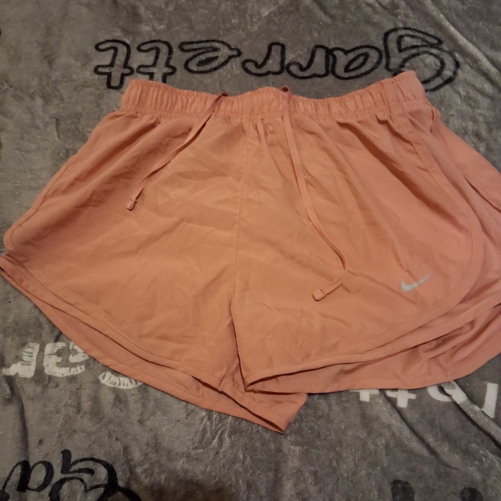 Nike Pink Athletic Shorts Lightweight Elastic Waist